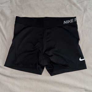 Nike - Black Nike Pro DRI-FIT Spandex Shorts